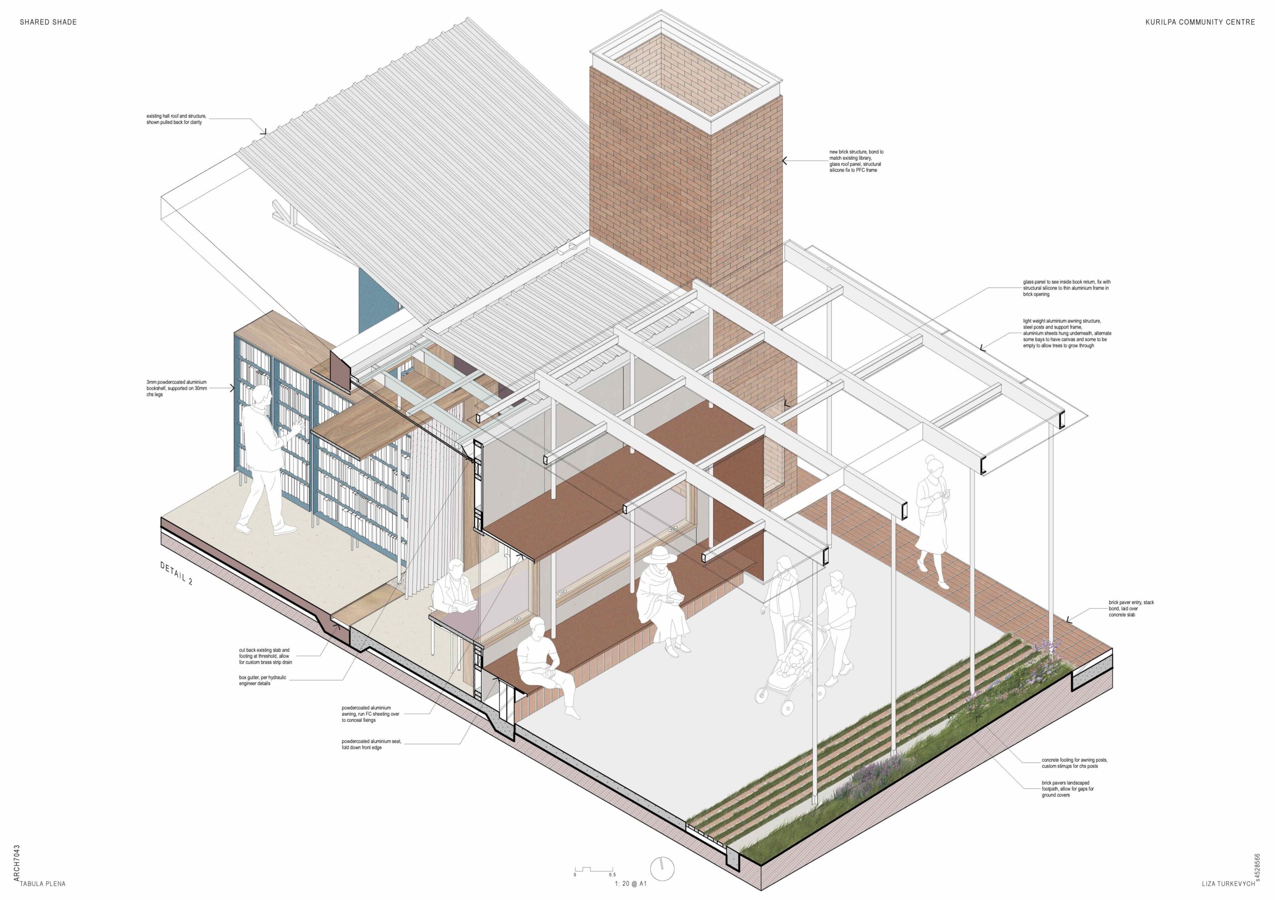 Kurilpa Shared Shade Community Centre